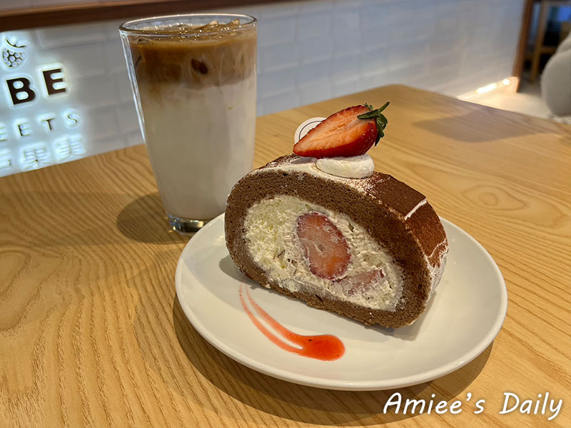 神戶果實 巧克力捲蛋糕與咖啡